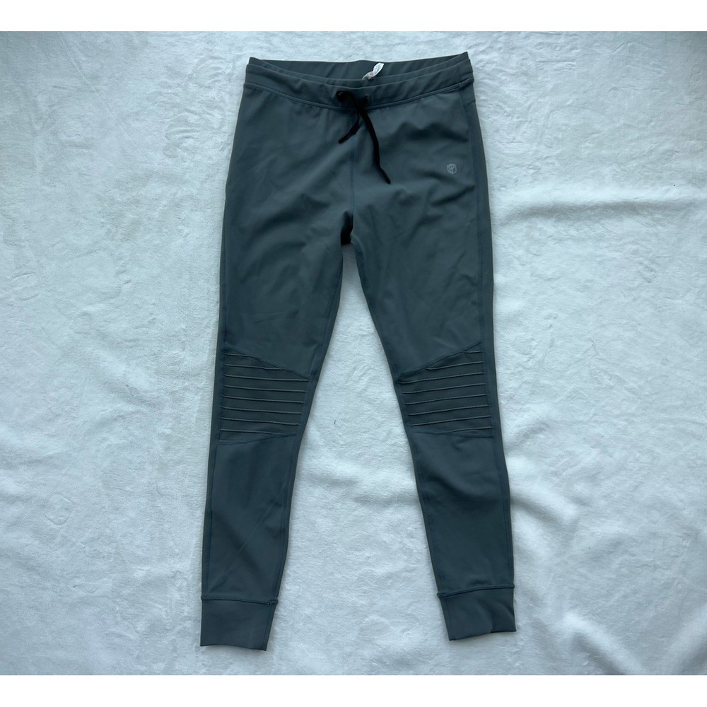 Born Primitive Limited Edition Pleated Moto Leggings in‎ Gray Size Medium